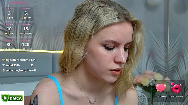 Snapshot of AmaliaBell chatting on 28, 1, 2025 AmaliaBell online show from 28, 1, 2025