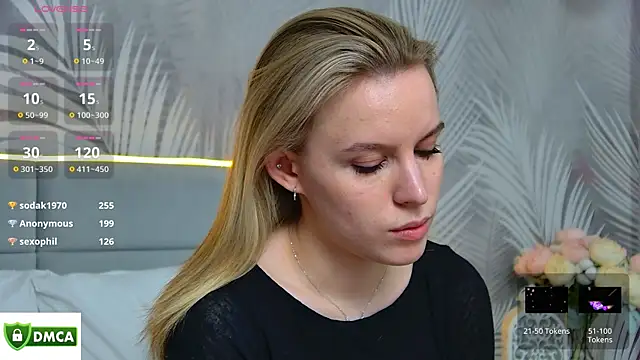 Snapshot of AmaliaBell chatting on 29, 1, 2025 AmaliaBell online show from 29, 1, 2025