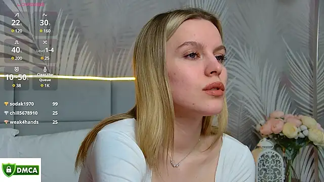 Snapshot of AmaliaBell chatting on 28, 2, 2025 AmaliaBell online show from 28, 2, 2025